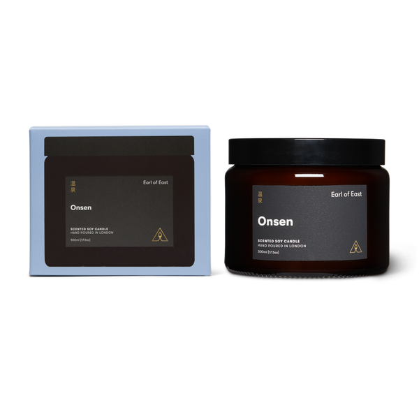 Earl of East | Onsen - Soy Wax Candle - 500ml [17.5oz]