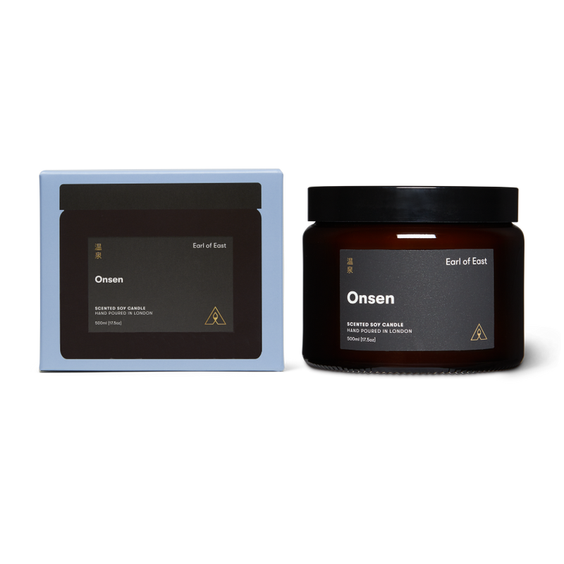 Earl of East | Onsen - Soy Wax Candle - 500ml [17.5oz]