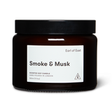 Earl of East | Smoke & Musk - Soy Wax Candle - 500ml [17.5oz]