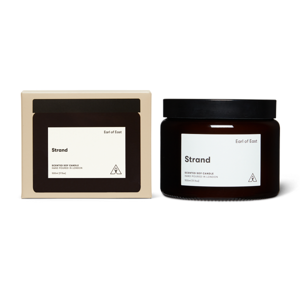 Earl of East | Strand - Soy Wax Candle - 500ml [17.5oz]