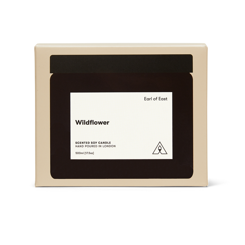 Earl of East | Wildflower - Soy Wax Candle - 500ml [17.5oz]