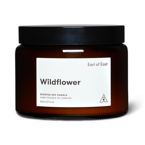 Earl of East | Wildflower - Soy Wax Candle - 500ml [17.5oz]