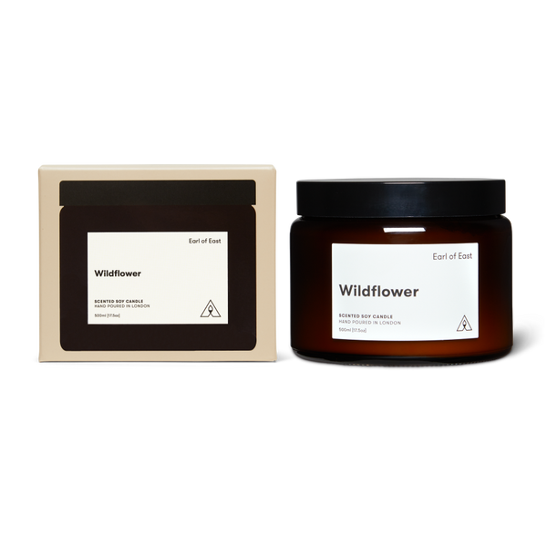 Earl of East | Wildflower - Soy Wax Candle - 500ml [17.5oz]