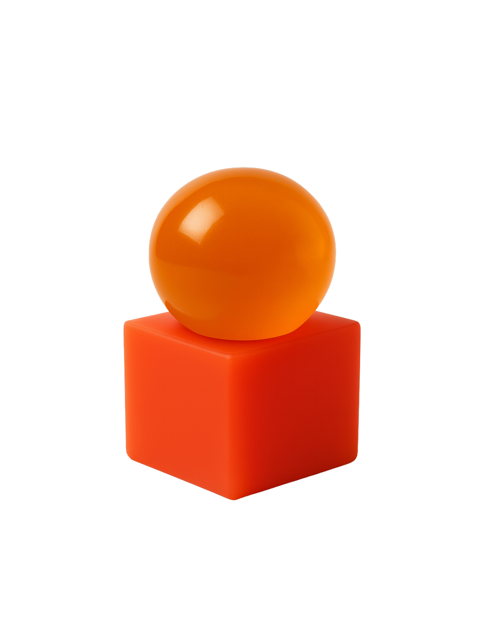 OBA Soap & Tray Set, Papaya by Matias Moellenbach