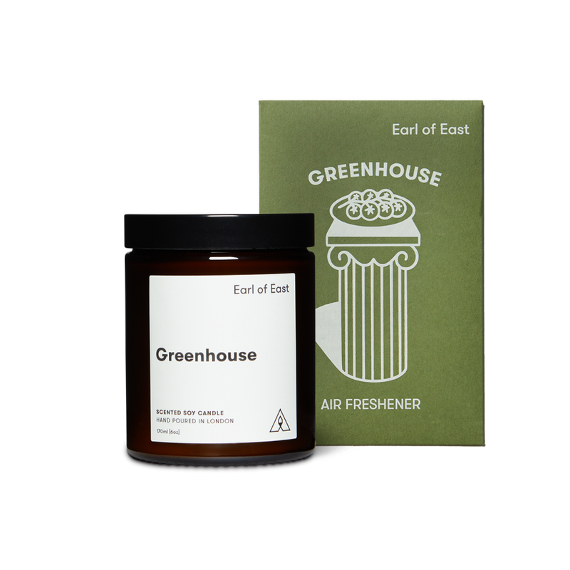 Greenhouse Starter Scent Set by Earl of East, with its green box 