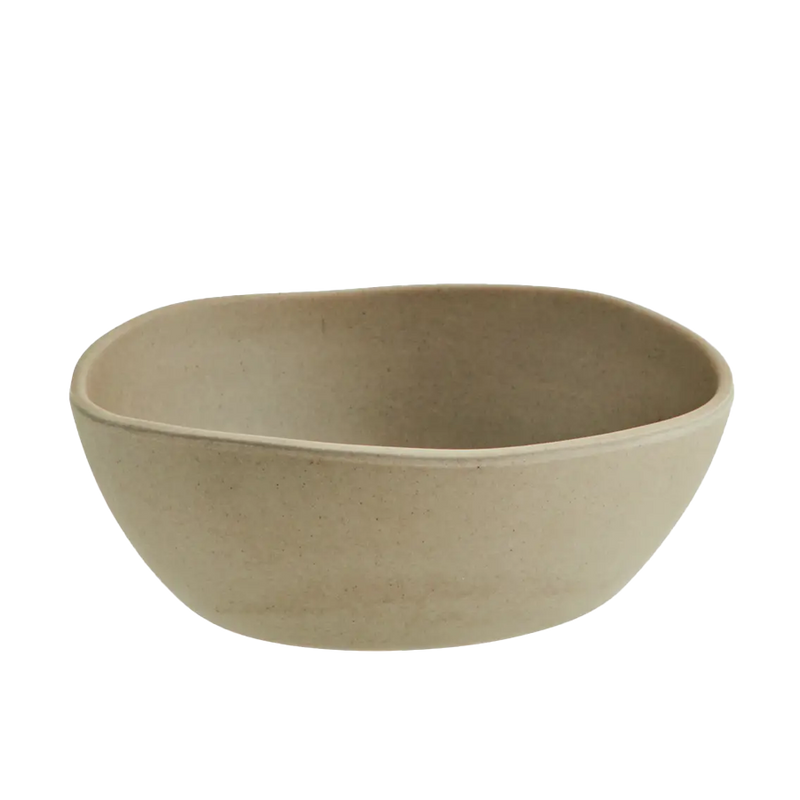 Madam Stoltz | Melamine Bowl - Matte Taupe