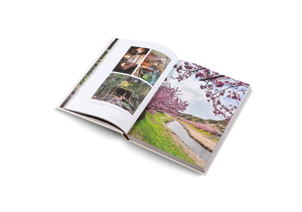 Onsen and Ryokans of Japan Book by Gestalten, open to a photo spread