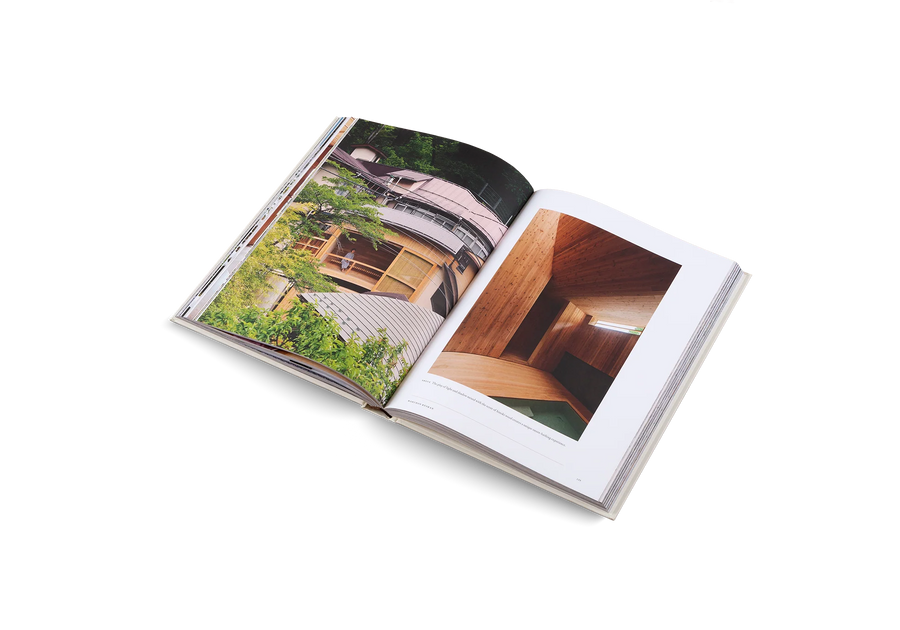 Onsen and Ryokans of Japan Book by Gestalten, open to a photo spread