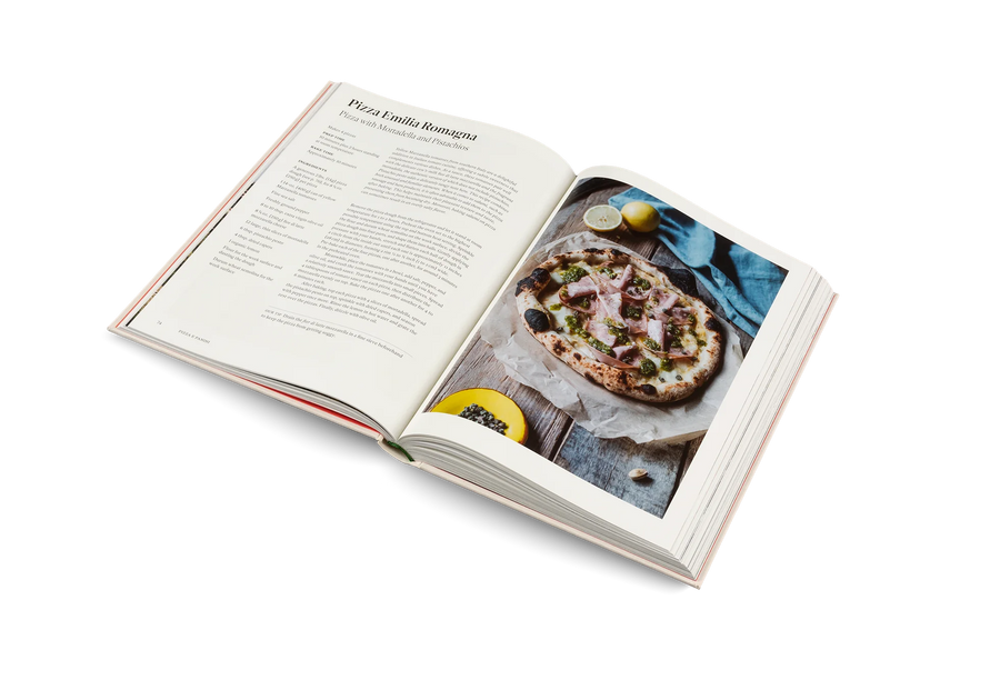 Originale, Recipes & Essentials Of Italian Cooking by Gestalten, open to a photo spread