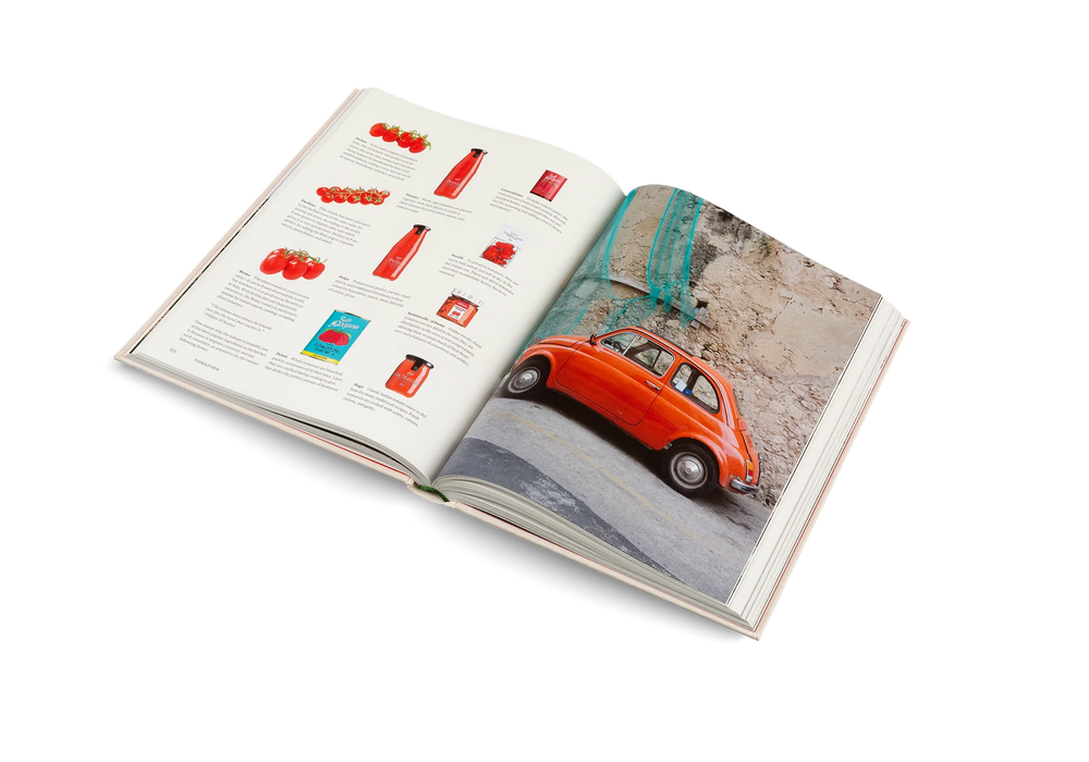 Originale, Recipes & Essentials Of Italian Cooking by Gestalten, open to a photo spread