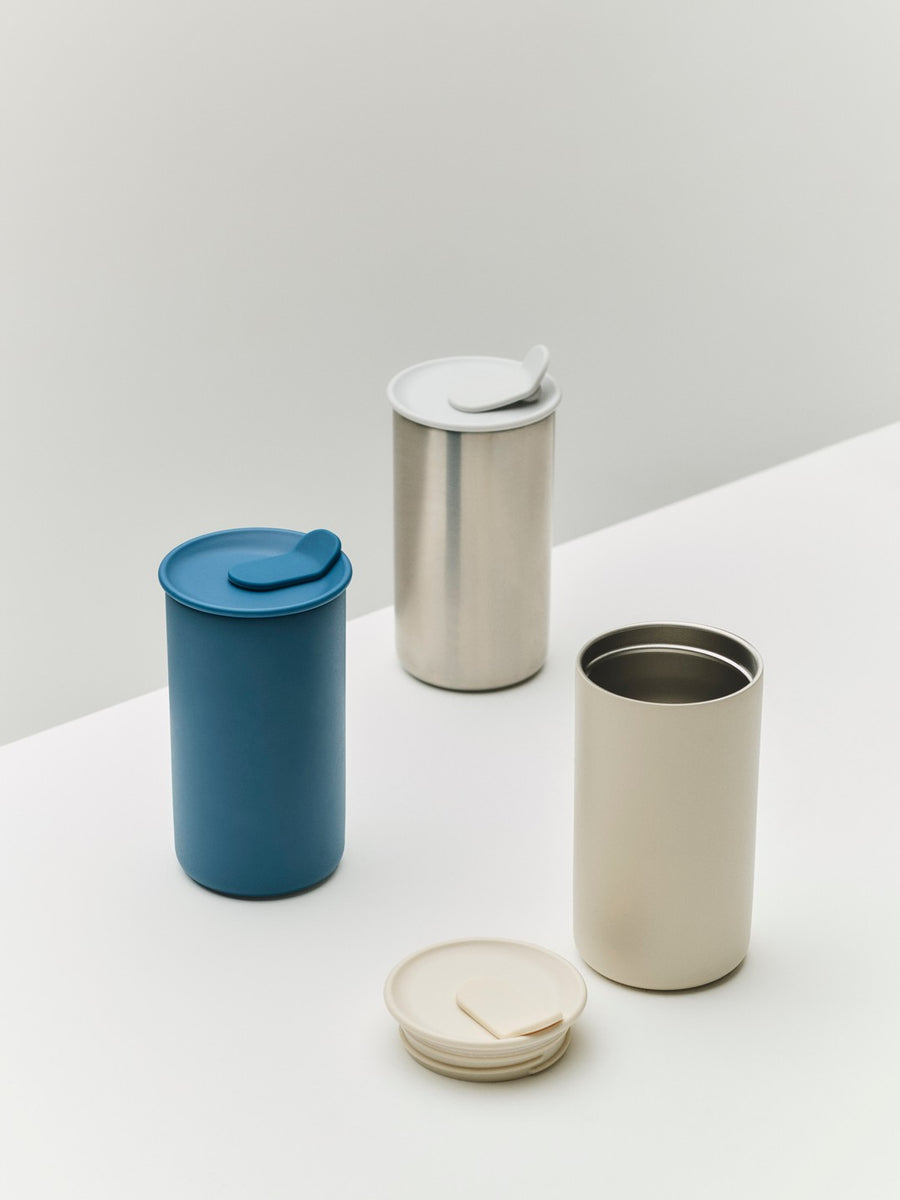 Outdoor Market Thermo Mug, 350ml, Grey by HAY, in a range of colours