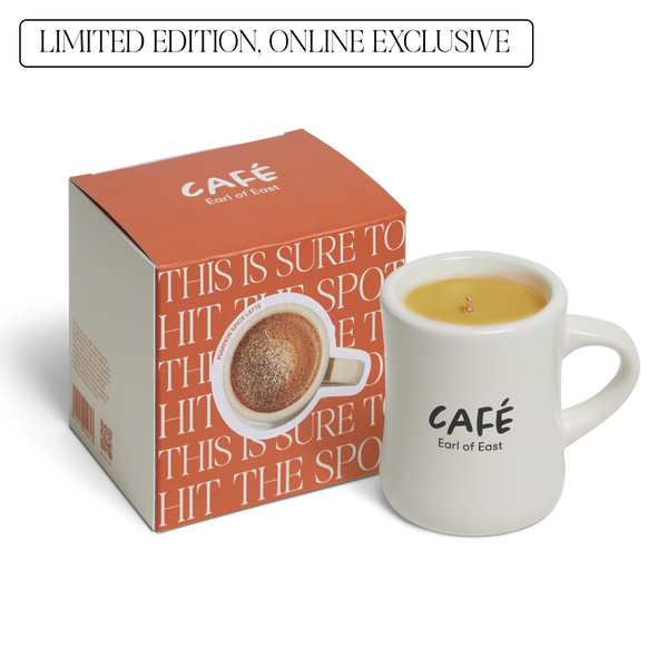 Earl of East | Limited Edition Soy Wax Café Candle - Pumpkin Spiced Latte - 300ml [11oz]