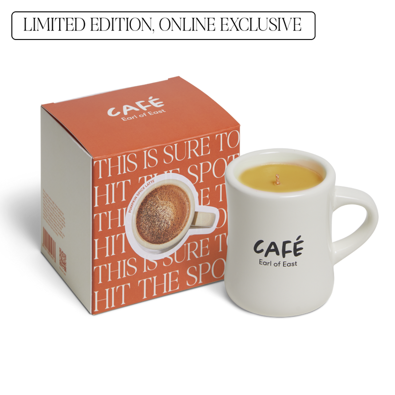 Earl of East | Limited Edition Soy Wax Café Candle - Pumpkin Spiced Latte - 300ml [11oz]