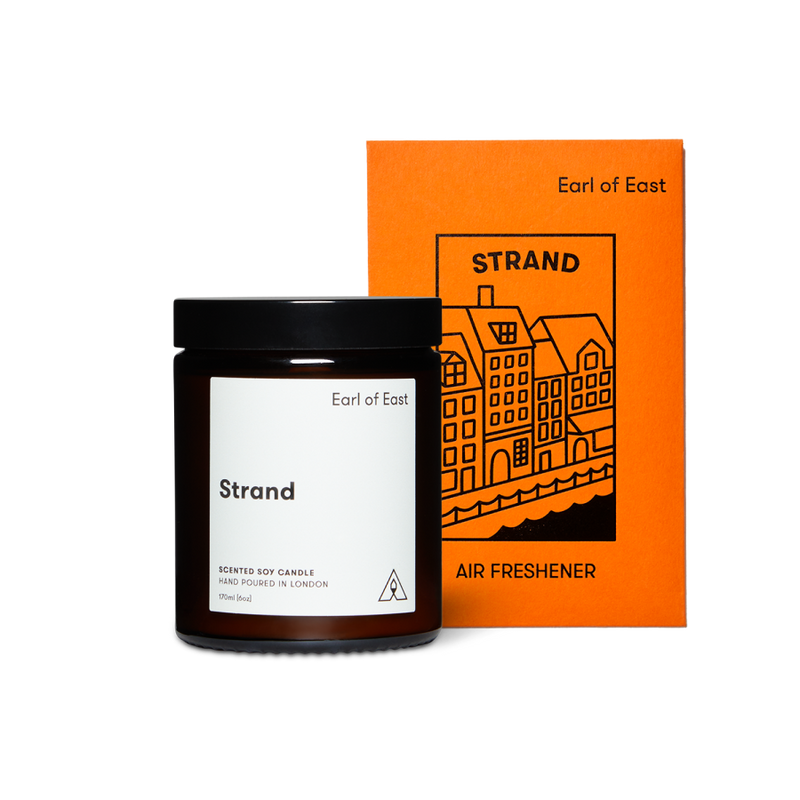  Strand Starter Scent Set by Earl of East, with its orange box 