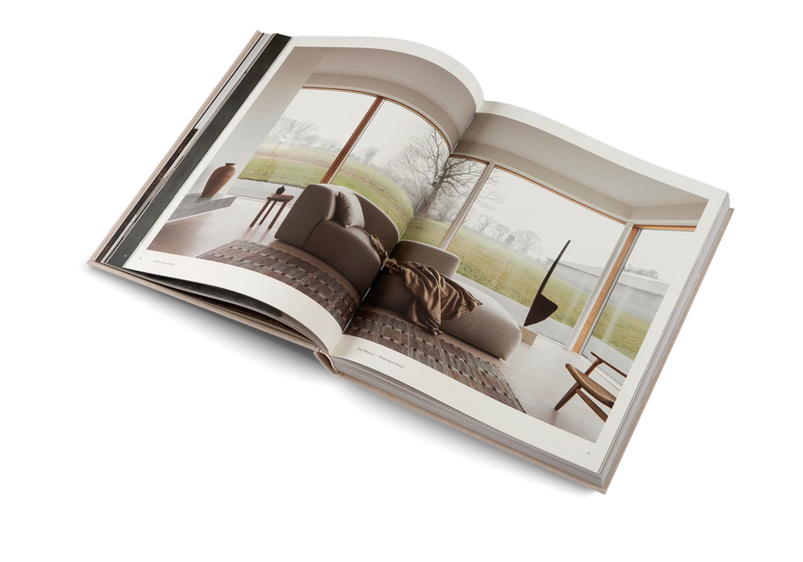 Soft Minimal, A Sensory Approach to Architecture and Design by Gestalten, open to a photo spread