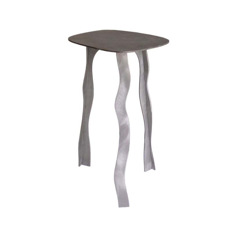  Stool 02, Aluminium by Six Dots Design 