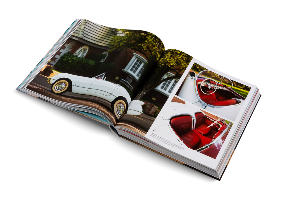 The Americans, Beautiful Machines by Gestalten, open to a car photo spread