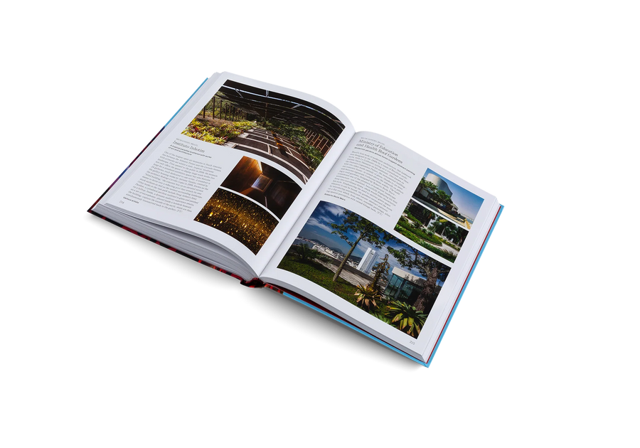 The Art Escapes Atlas by Gestalten, open to a photo spread
