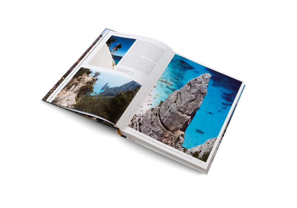 Wanderlust Mediterranean by Gestalten, open to a photo spread