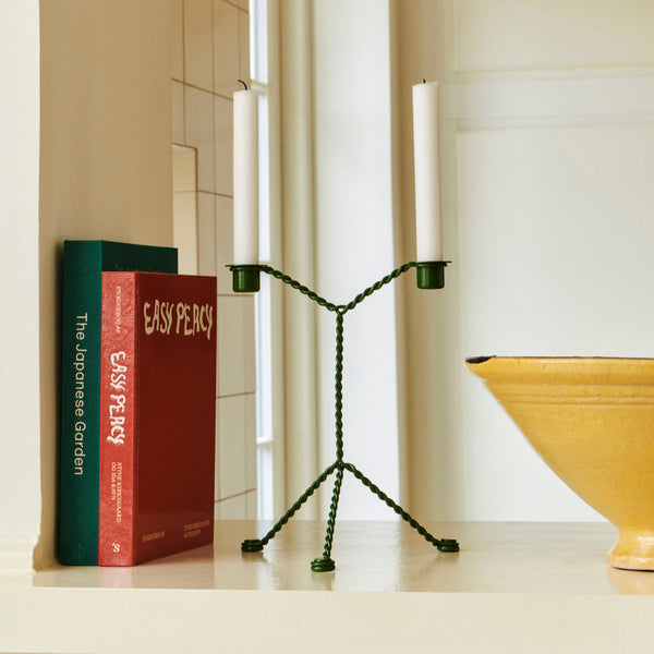 HAY | Wire Candle Holder - Green