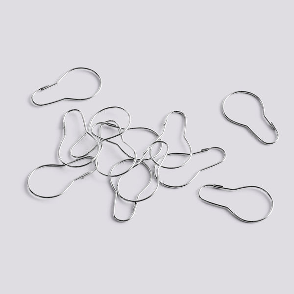 HAY | Shower Curtain Rings - Chrome