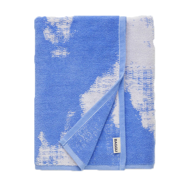 Baggu | Cotton Bath Towel - Blue Clouds