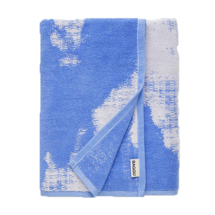 Baggu | Cotton Bath Towel - Blue Clouds