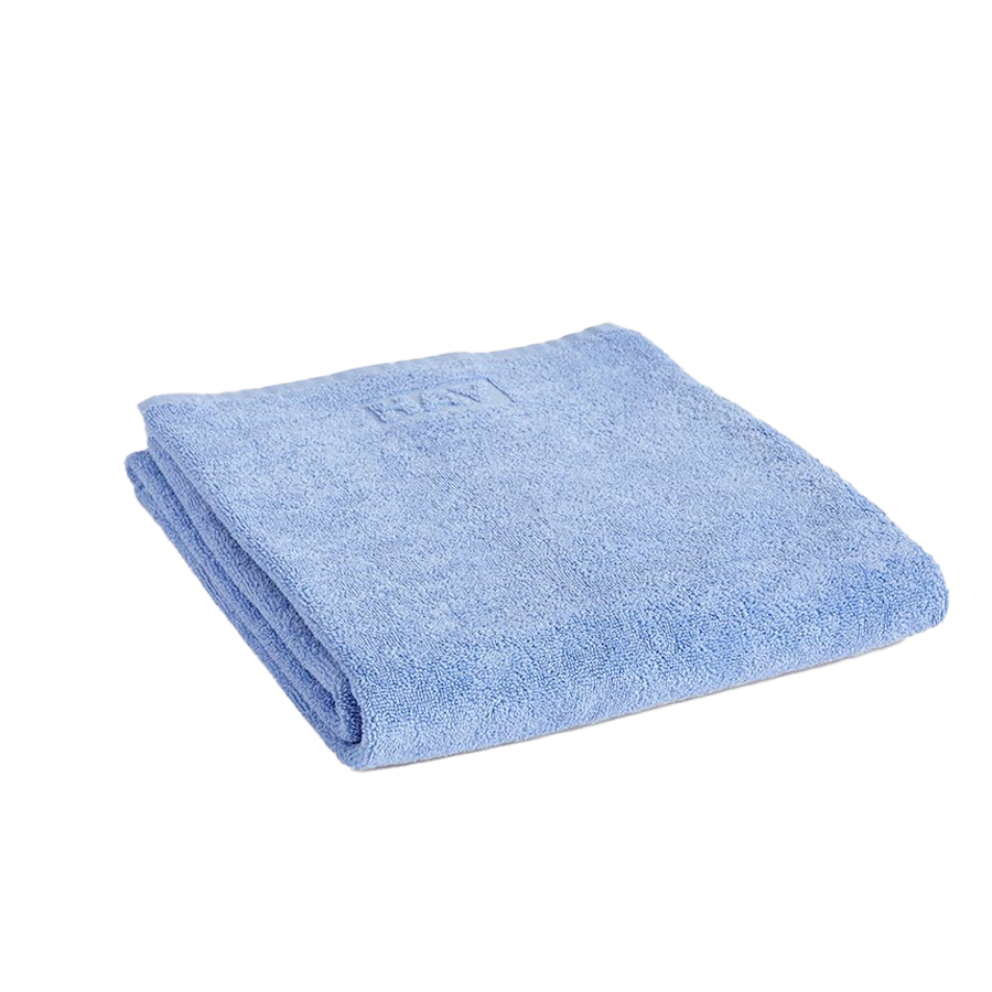 Mono Bath Towel, Sky Blue by HAY