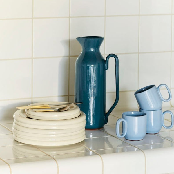 HAY | Barro Plate Set of Two - Ø24 - Off-white