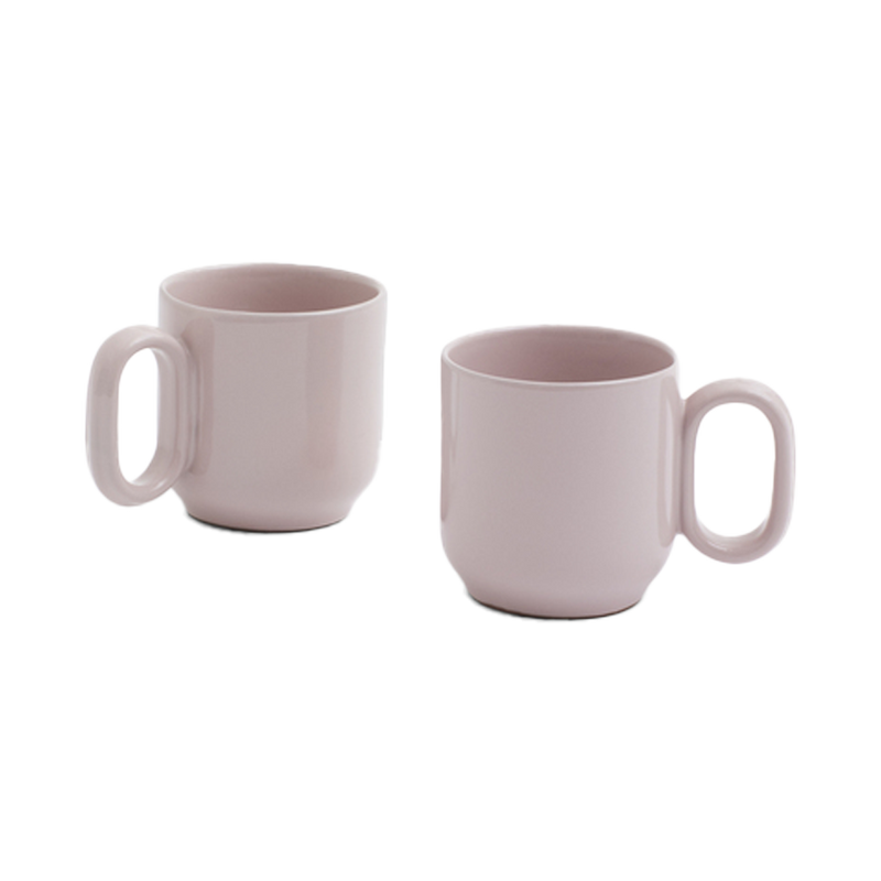  Barro Cup Set of Two, Pink by HAY 
