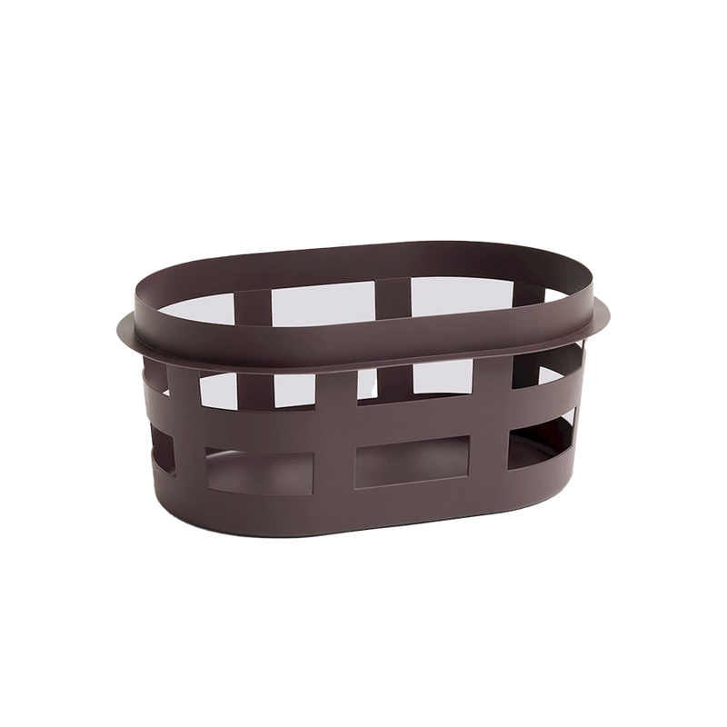  Basket, Small, Bordeaux by HAY 