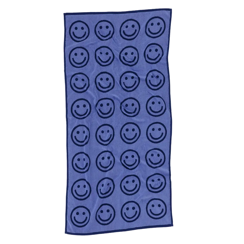 BAGGU | Cotton Bath Towel - Happy Blue