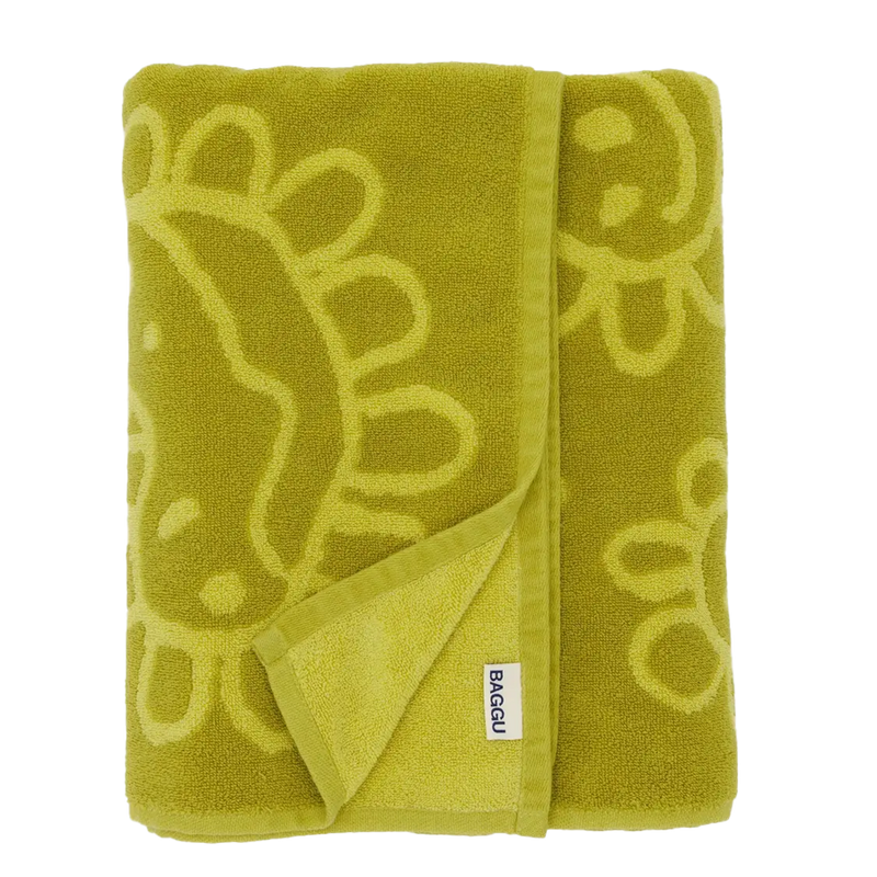 BAGGU | Cotton Bath Towel - Flower Patch