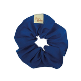 Bou Soie | Handmade Medium Hair Scrunchie - Cobalt Blue