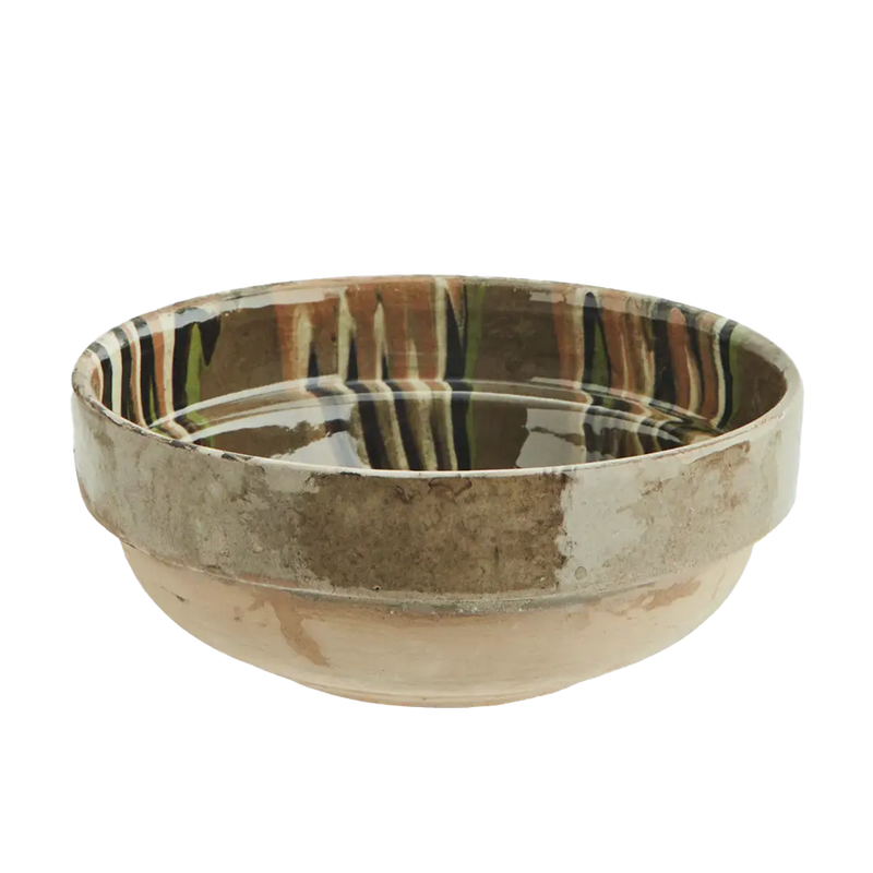 Madam Stoltz | Earthenware Bowl - Hand Painted