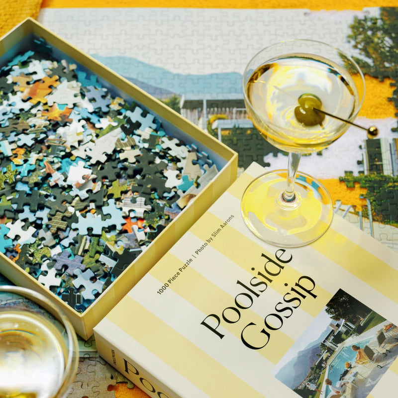 Piecework | Poolside Gossip - Slim Aarons Collab - 1000 Piece Puzzle