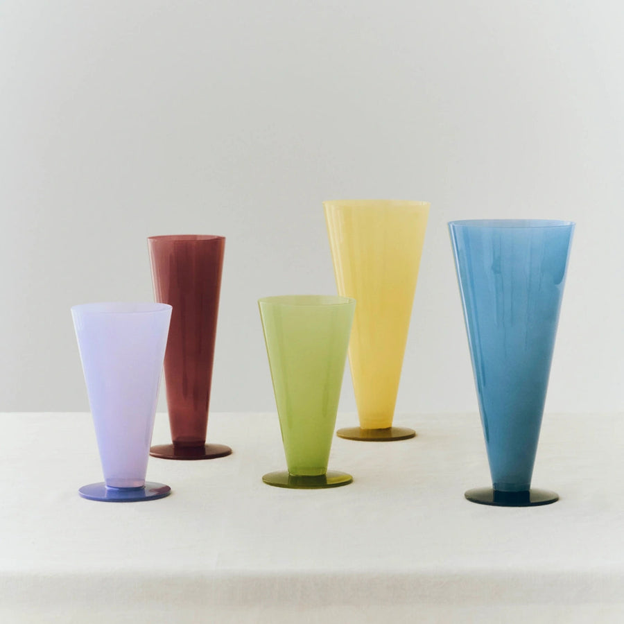 Conical Vase, Large, Blue by HAY, in a range of colours