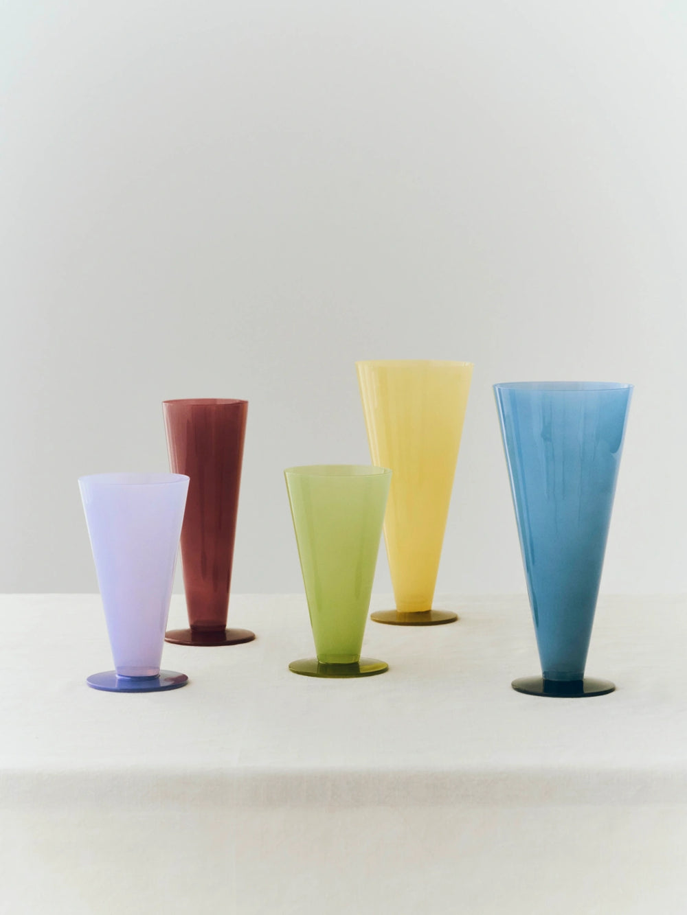Conical Vase, Large, Yellow by HAY, in a range of colours