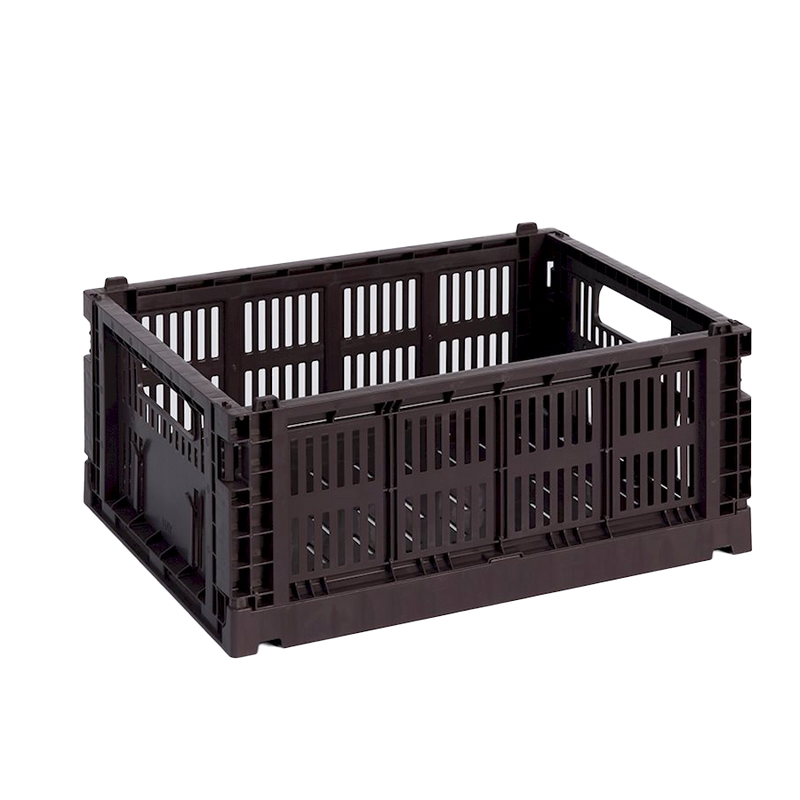  Colour Crate, Medium, Bordeaux by HAY 