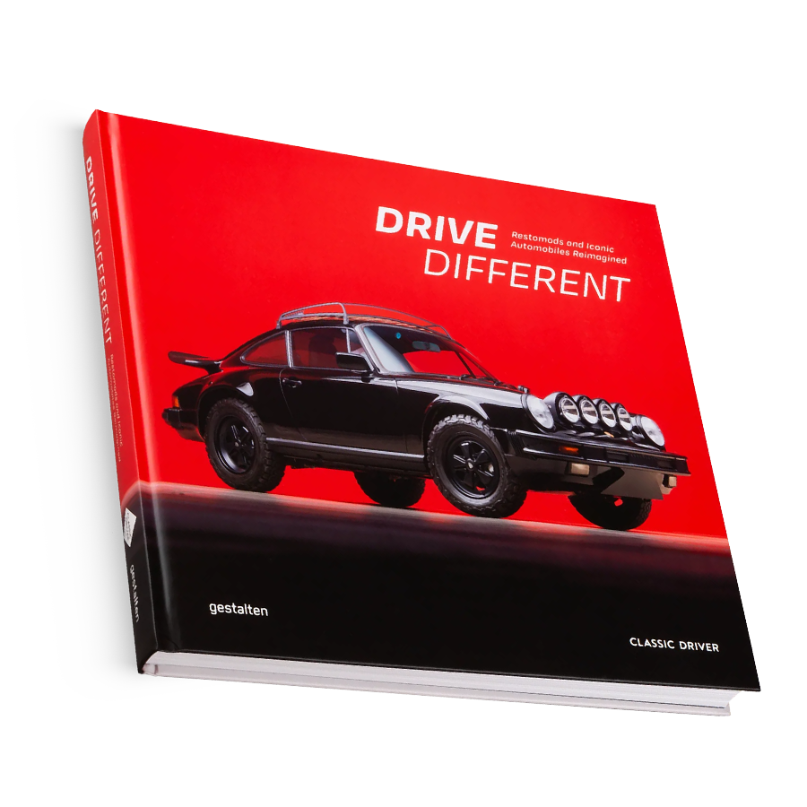 Drive Different Book, Restomods and Iconic Automobiles Reimagined by Gestalten, cover