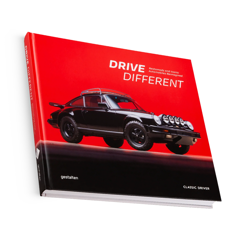  Drive Different Book, Restomods and Iconic Automobiles Reimagined by Gestalten, cover 