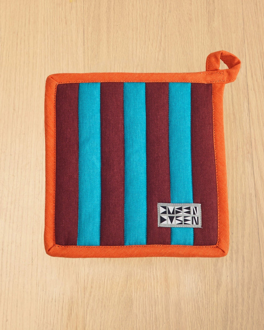 Stripe Pot Holder, Dragonfly by Dusen Dusen