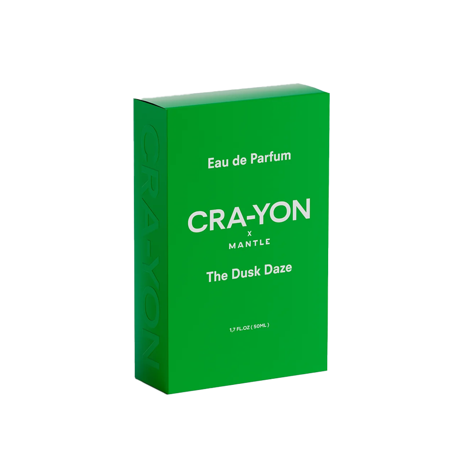 Crayon The Dusk Daze eau de parfum box in green