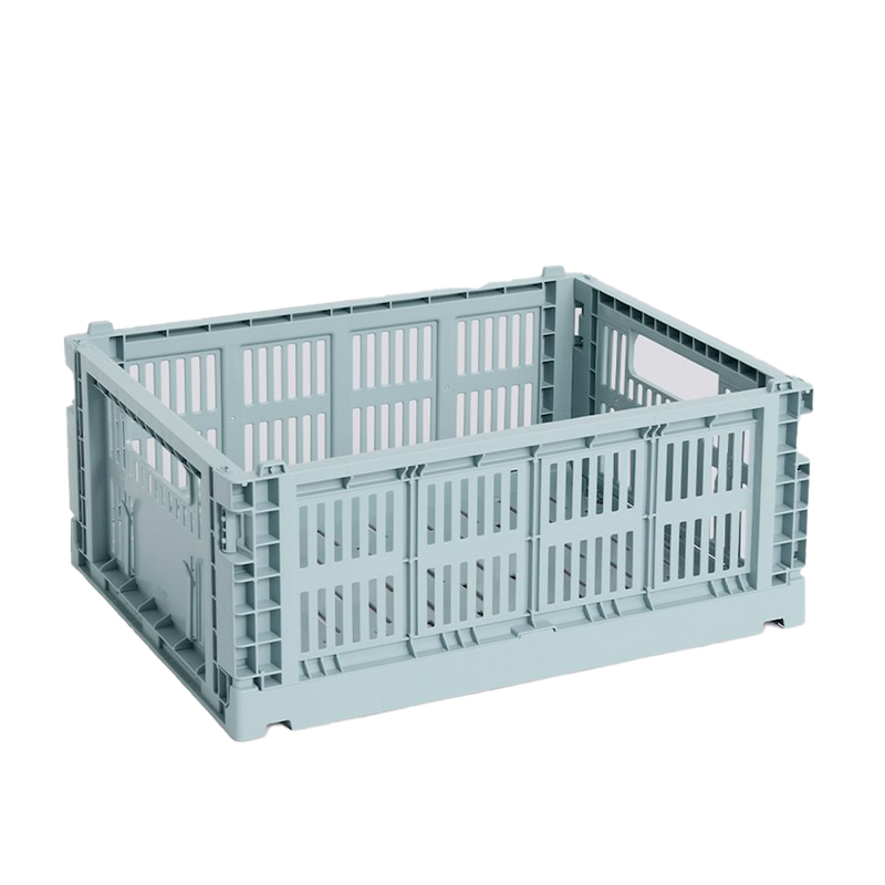 HAY | Colour Crate - Medium - Dusty Blue