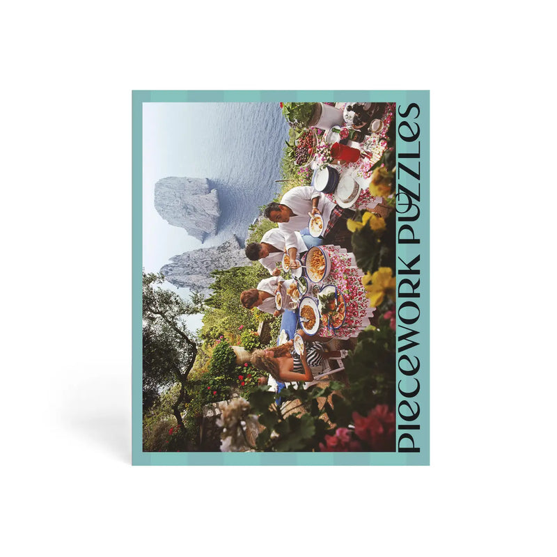 Piecework | Dining Al Fresco - Slim Aarons Collab - 1000 Pieces Puzzle