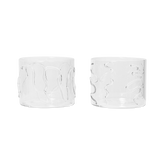 ferm LIVING | Doodle Glasses - Set of 2 - Low
