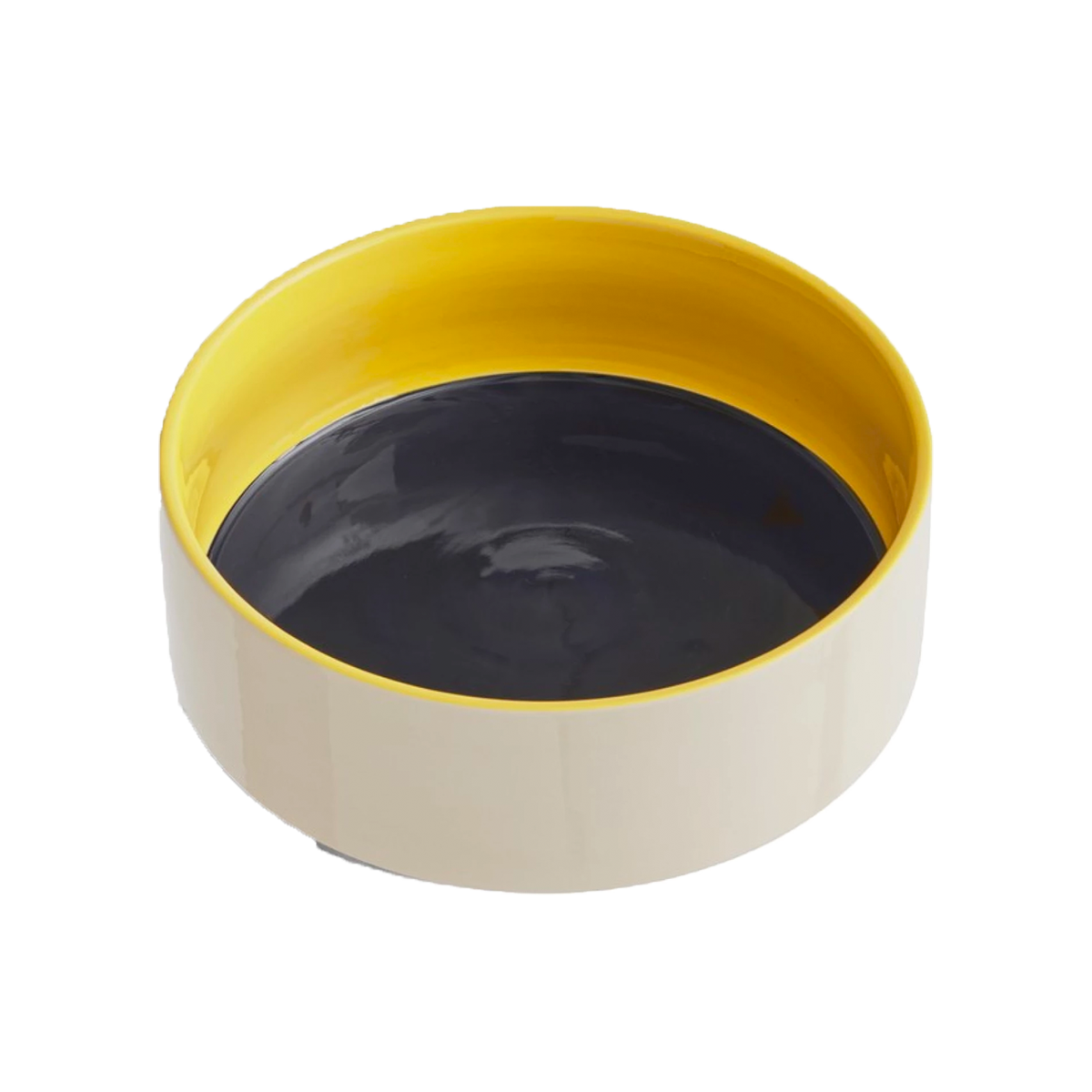 HAY | Dogs Bowl - Large - Blue/Yellow | King's Cross