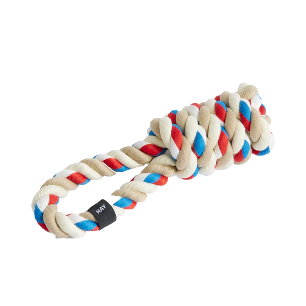 HAY | Dogs Rope Toy - Red/Turquoise/White