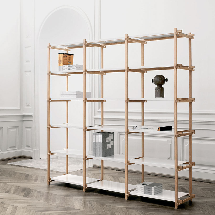 HAY Woody Shelves ヘイ シェルフ HAY | Woody Shelves - Tall - Triple | Earl of East