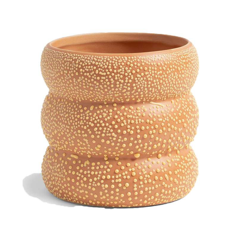 &Klevering | Flab Vase - Camel